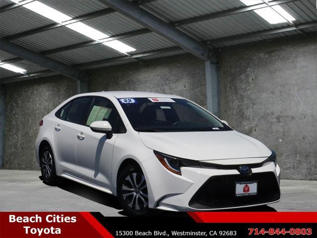 used 2022 Toyota Corolla Hybrid car, priced at $21,858