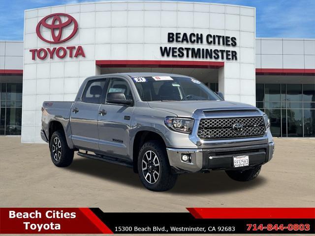 used 2021 Toyota Tundra car, priced at $42,985