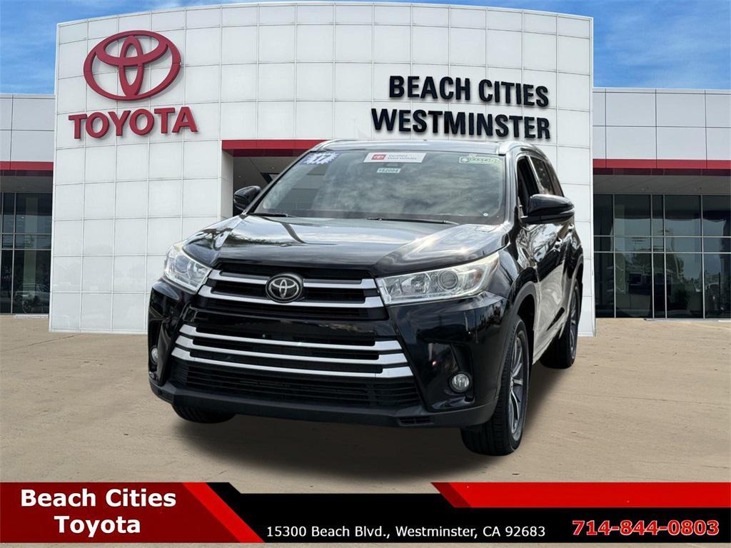 used 2017 Toyota Highlander car, priced at $20,420