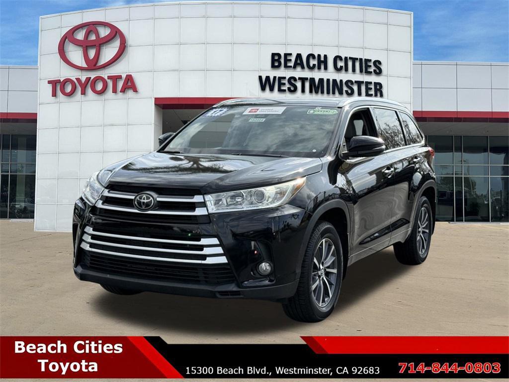 used 2017 Toyota Highlander car, priced at $20,420