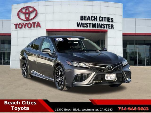 used 2022 Toyota Camry car, priced at $25,361