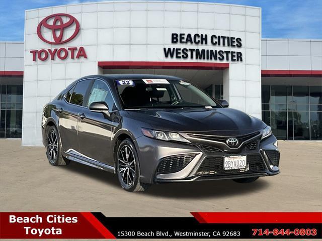 used 2022 Toyota Camry car, priced at $24,888