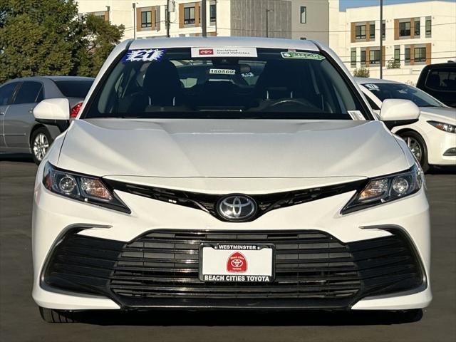 used 2021 Toyota Camry car, priced at $18,449