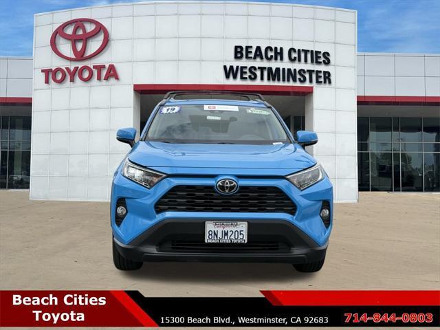 used 2019 Toyota RAV4 car, priced at $23,327