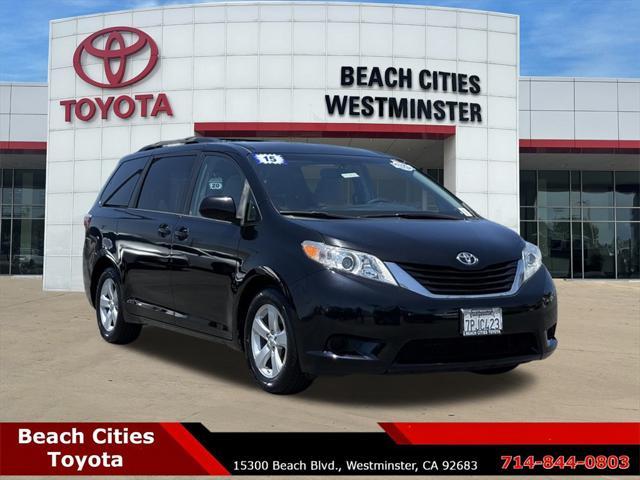 used 2015 Toyota Sienna car, priced at $14,956
