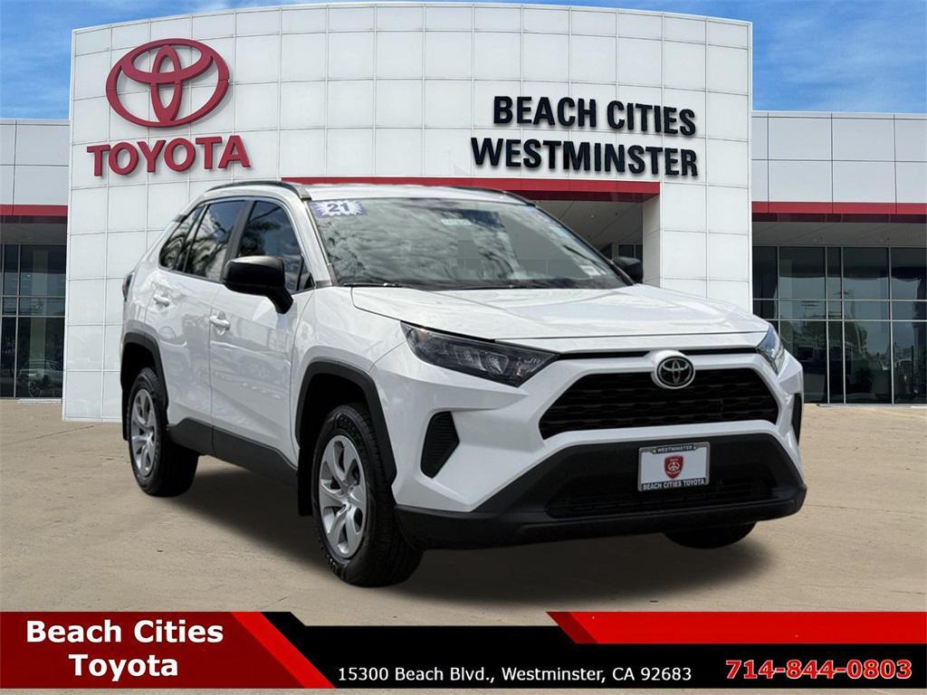used 2021 Toyota RAV4 car, priced at $23,373
