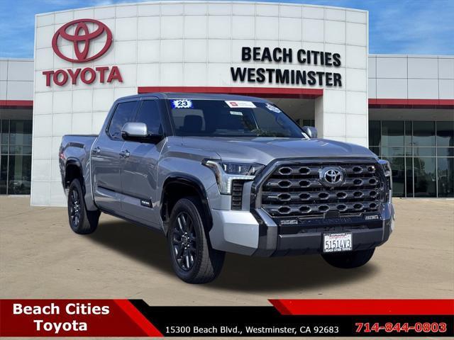 used 2023 Toyota Tundra car, priced at $53,855