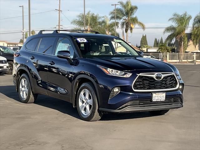 used 2020 Toyota Highlander car, priced at $28,888