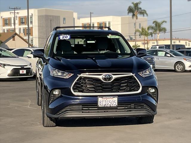 used 2020 Toyota Highlander car, priced at $28,888