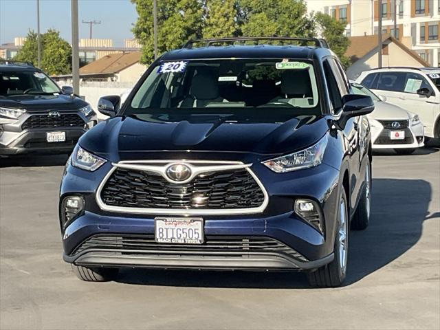 used 2020 Toyota Highlander car, priced at $28,888