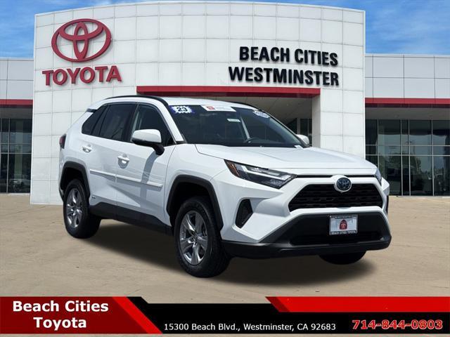 used 2023 Toyota RAV4 Hybrid car, priced at $32,468