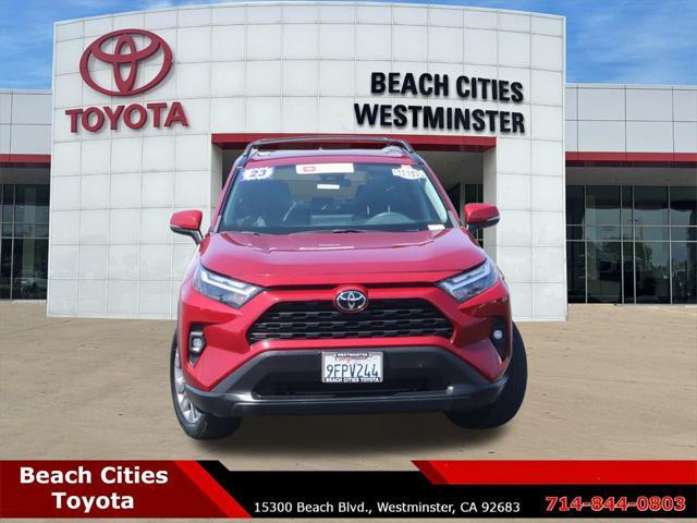 used 2023 Toyota RAV4 car, priced at $34,978