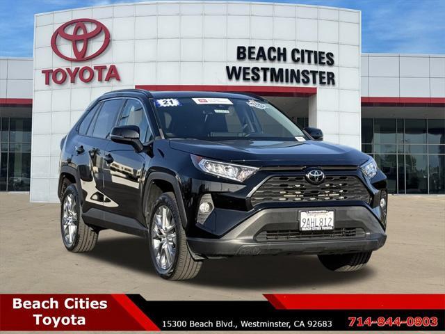 used 2021 Toyota RAV4 car, priced at $29,318