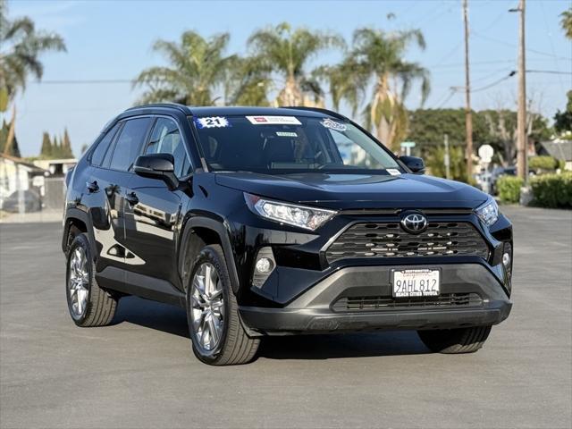 used 2021 Toyota RAV4 car, priced at $29,411