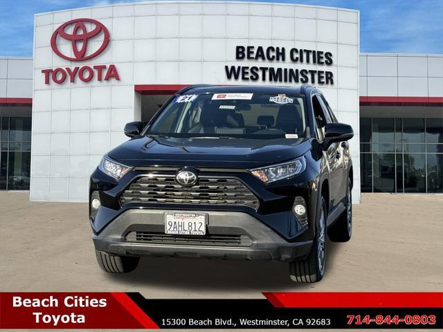 used 2021 Toyota RAV4 car, priced at $29,318