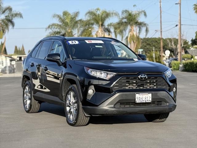 used 2021 Toyota RAV4 car, priced at $29,411