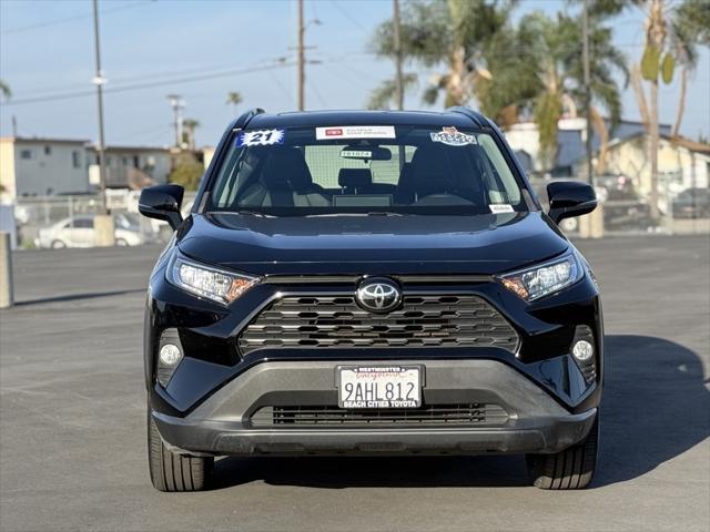 used 2021 Toyota RAV4 car, priced at $29,411