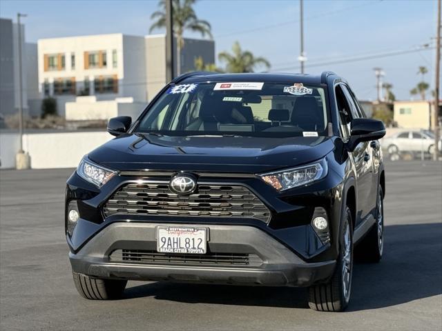 used 2021 Toyota RAV4 car, priced at $29,411