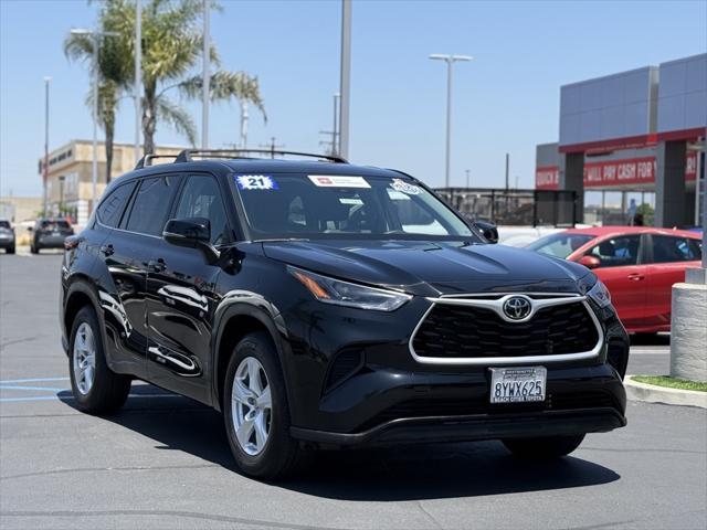 used 2021 Toyota Highlander car, priced at $31,676