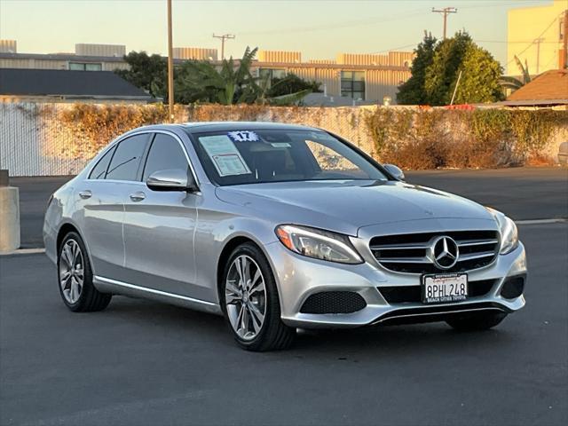 used 2017 Mercedes-Benz C-Class car, priced at $14,899