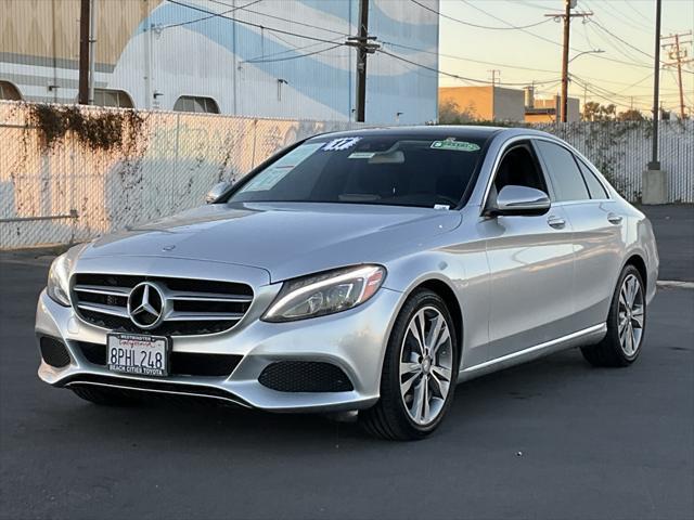 used 2017 Mercedes-Benz C-Class car, priced at $14,899