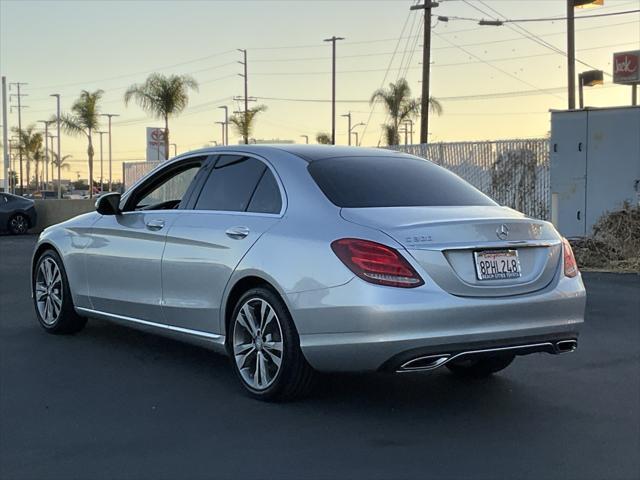 used 2017 Mercedes-Benz C-Class car, priced at $14,899