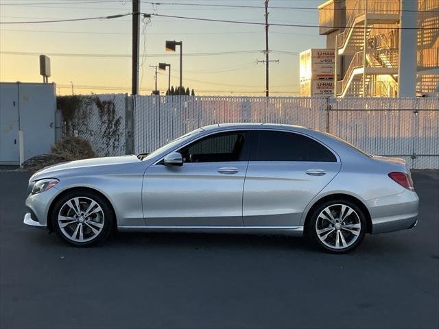 used 2017 Mercedes-Benz C-Class car, priced at $14,899