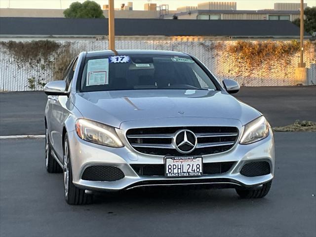 used 2017 Mercedes-Benz C-Class car, priced at $14,899