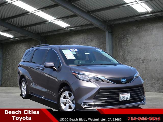 used 2021 Toyota Sienna car, priced at $35,937