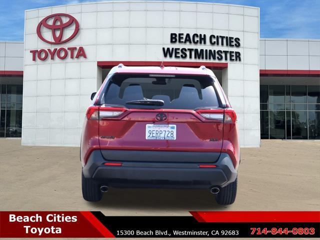 used 2022 Toyota RAV4 car, priced at $24,999