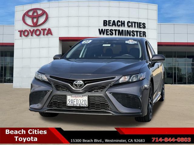 used 2022 Toyota Camry car, priced at $18,999