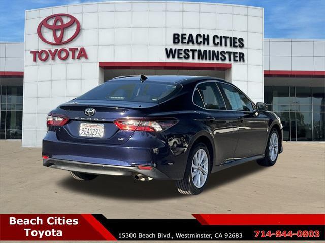 used 2022 Toyota Camry car, priced at $21,688