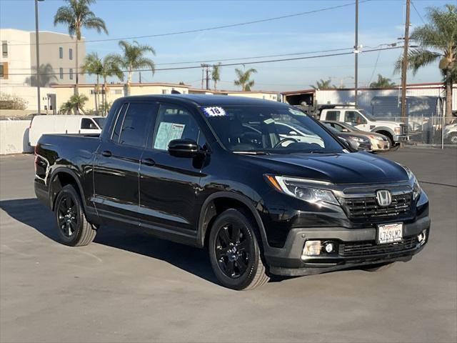 used 2018 Honda Ridgeline car, priced at $25,999