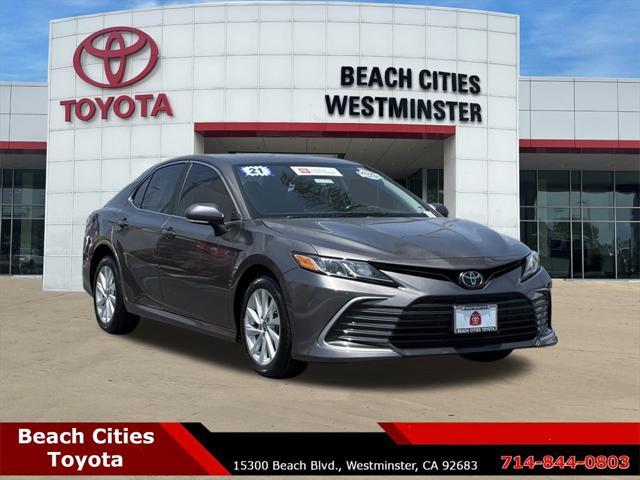 used 2021 Toyota Camry car, priced at $22,729