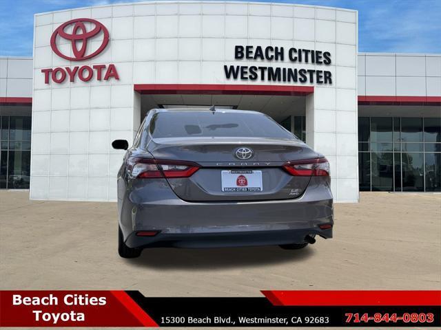 used 2021 Toyota Camry car, priced at $22,729