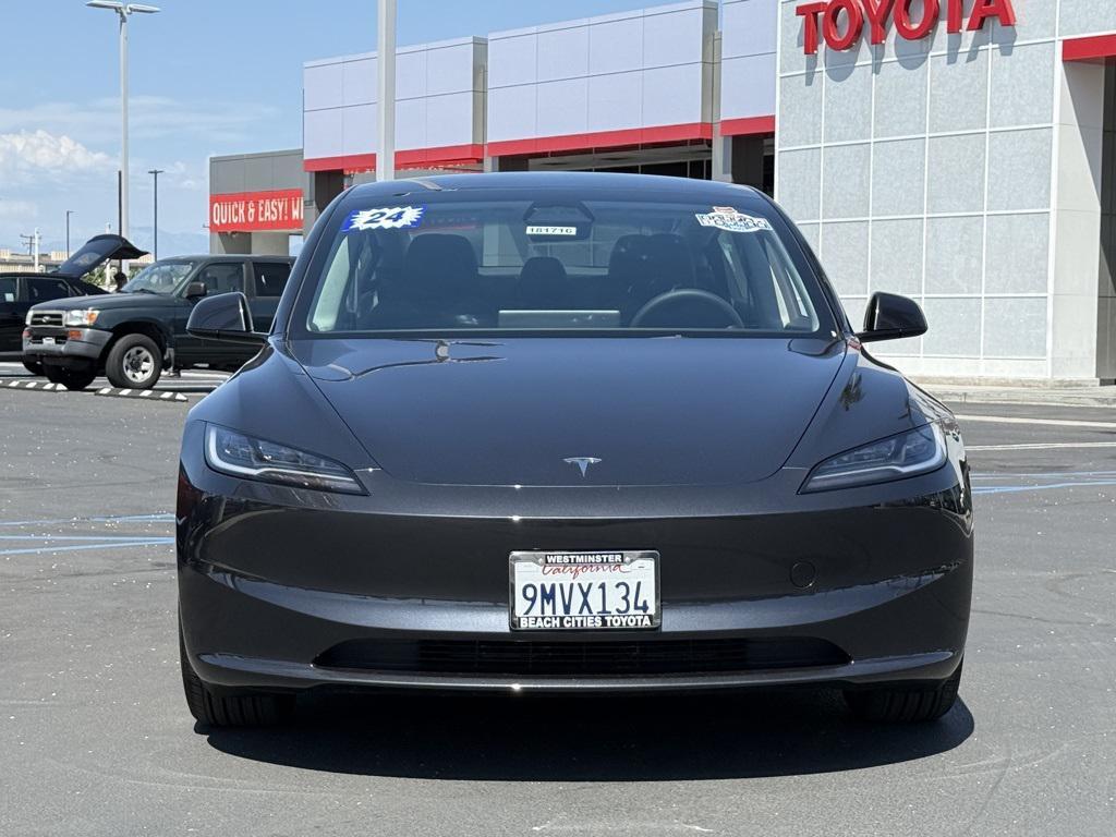 used 2024 Tesla Model 3 car, priced at $31,561