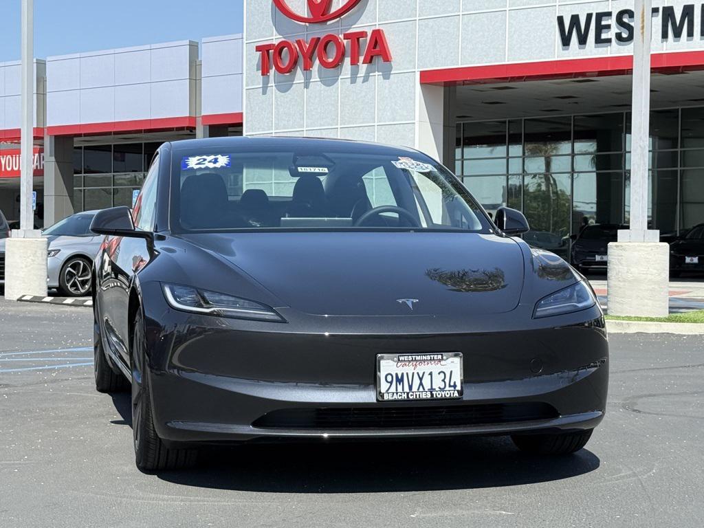 used 2024 Tesla Model 3 car, priced at $31,561