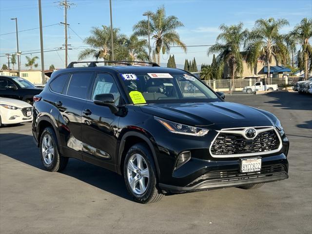 used 2021 Toyota Highlander car, priced at $30,644