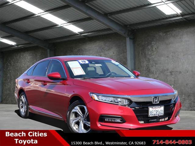 used 2018 Honda Accord car, priced at $21,927