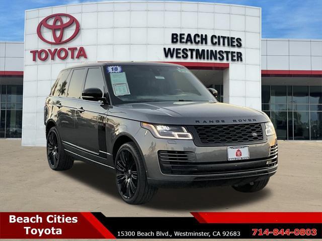 used 2018 Land Rover Range Rover car, priced at $34,202