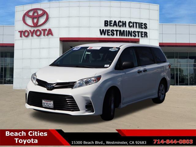 used 2020 Toyota Sienna car, priced at $23,599