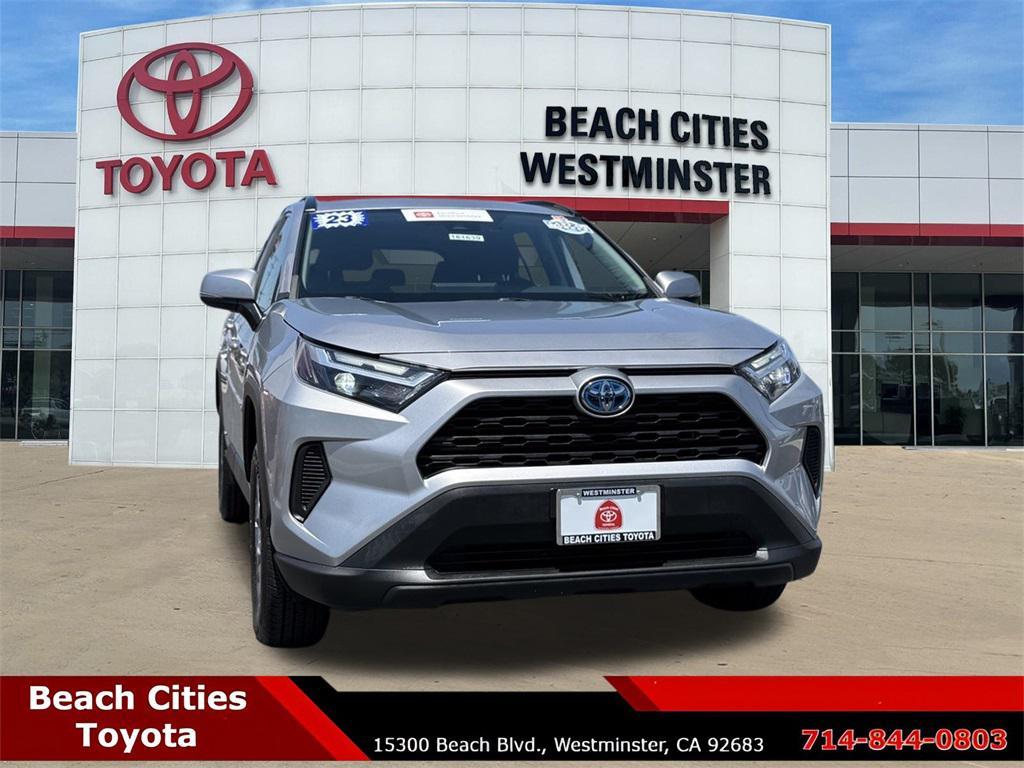 used 2023 Toyota RAV4 Hybrid car, priced at $31,979