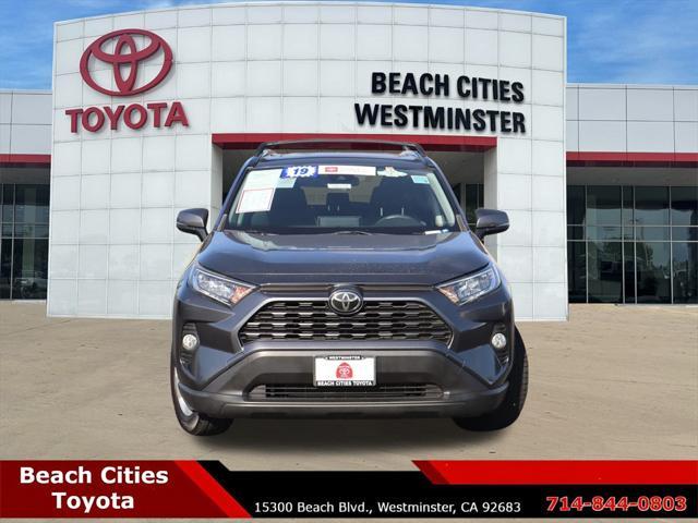 used 2019 Toyota RAV4 car, priced at $23,998