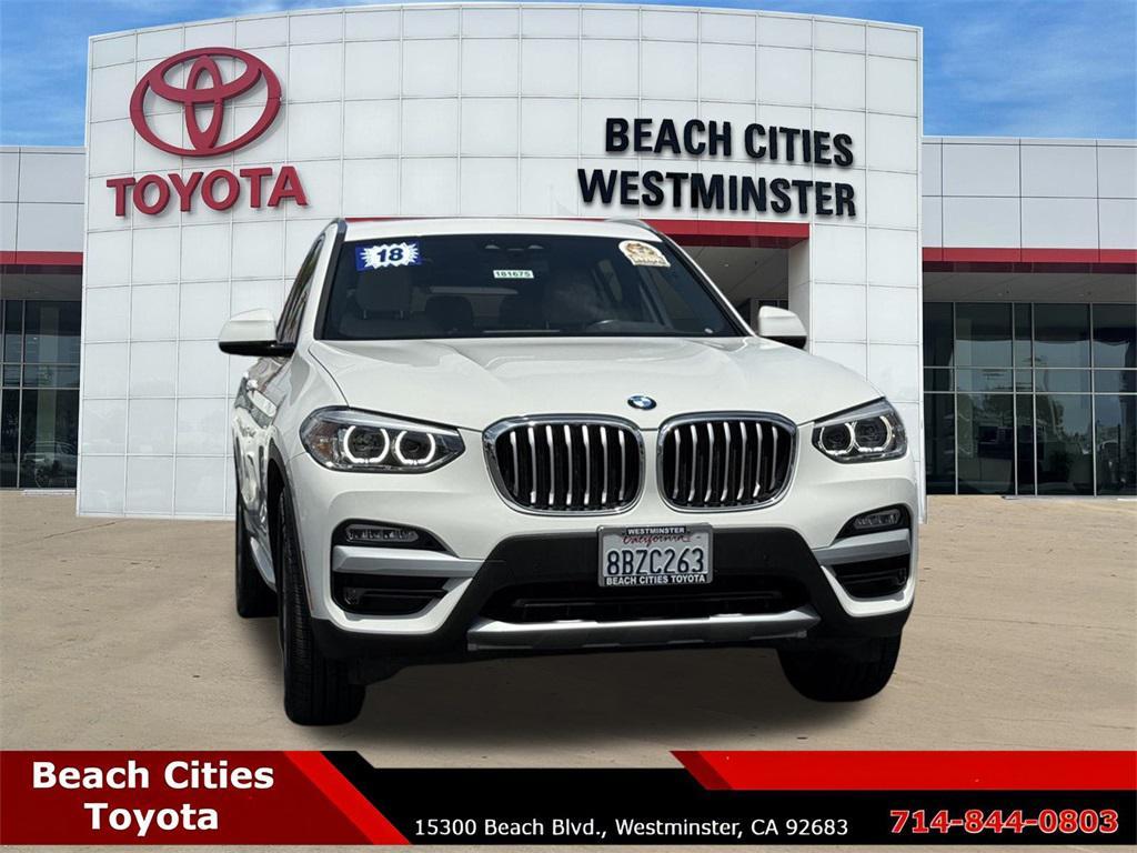 used 2018 BMW X3 car, priced at $22,460