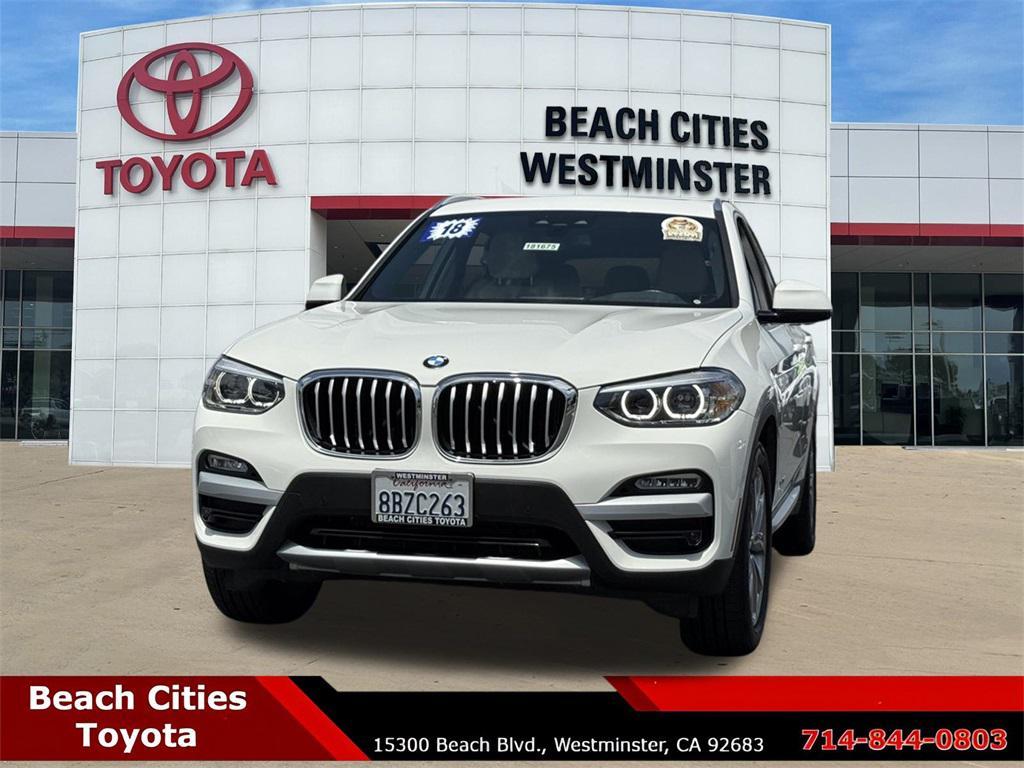 used 2018 BMW X3 car, priced at $22,460