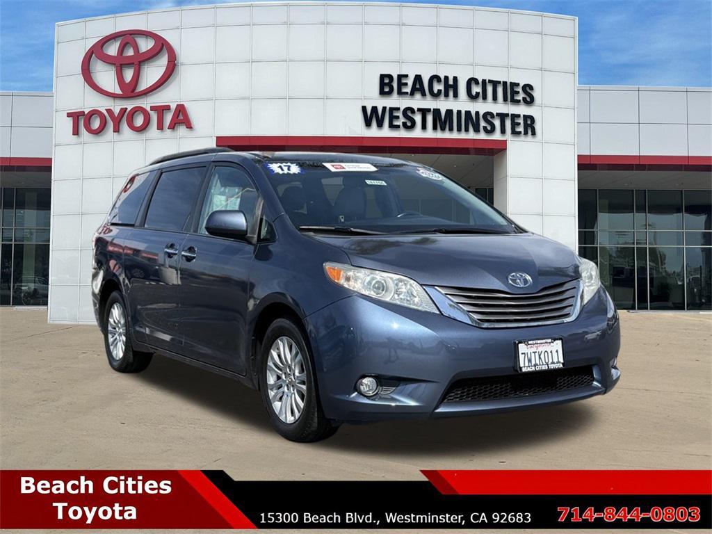 used 2017 Toyota Sienna car, priced at $19,999