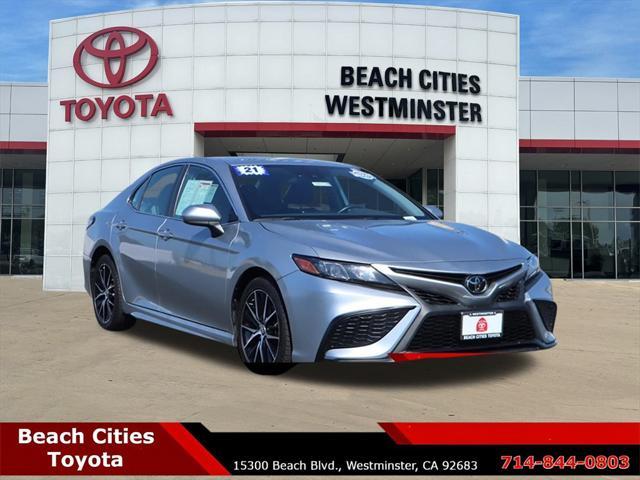 used 2021 Toyota Camry car, priced at $21,888