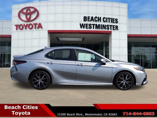 used 2021 Toyota Camry car, priced at $21,888