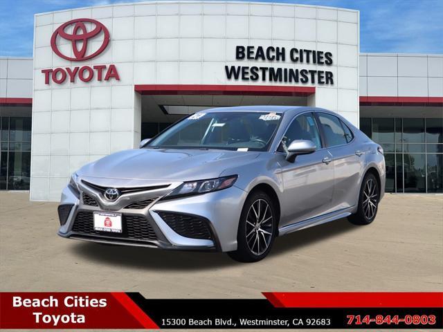 used 2021 Toyota Camry car, priced at $21,888