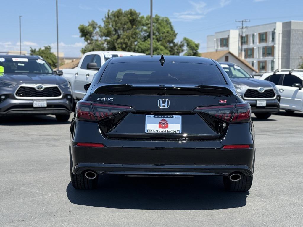 used 2022 Honda Civic Si car, priced at $25,378